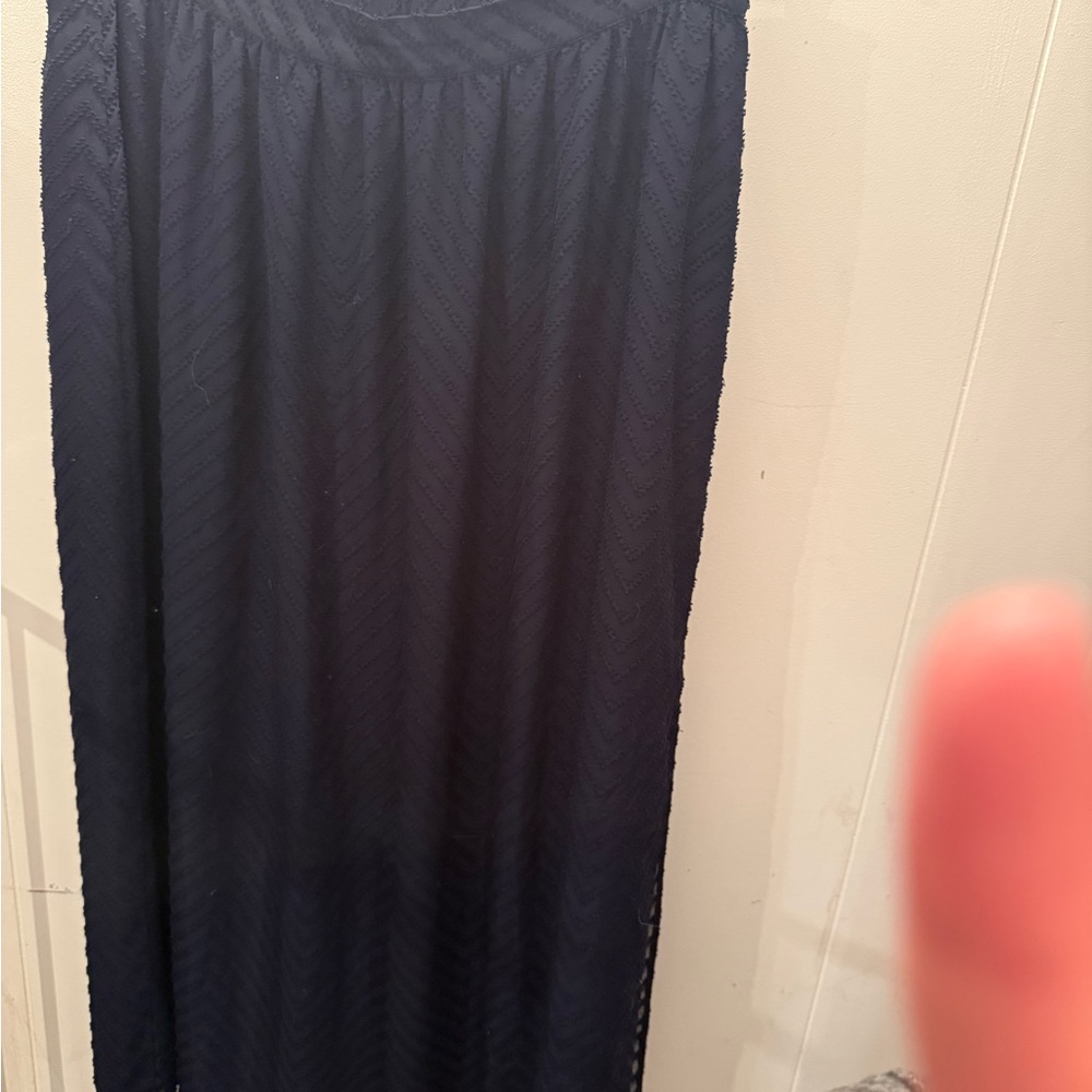 Wallis Dark Blue Maxi Skirt
